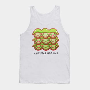 Make Peas, Not War Tank Top